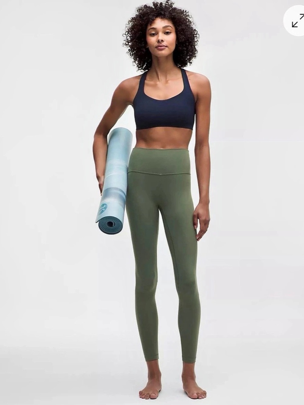 Lululemon Align High-Rise Pant 28" Green Leggings